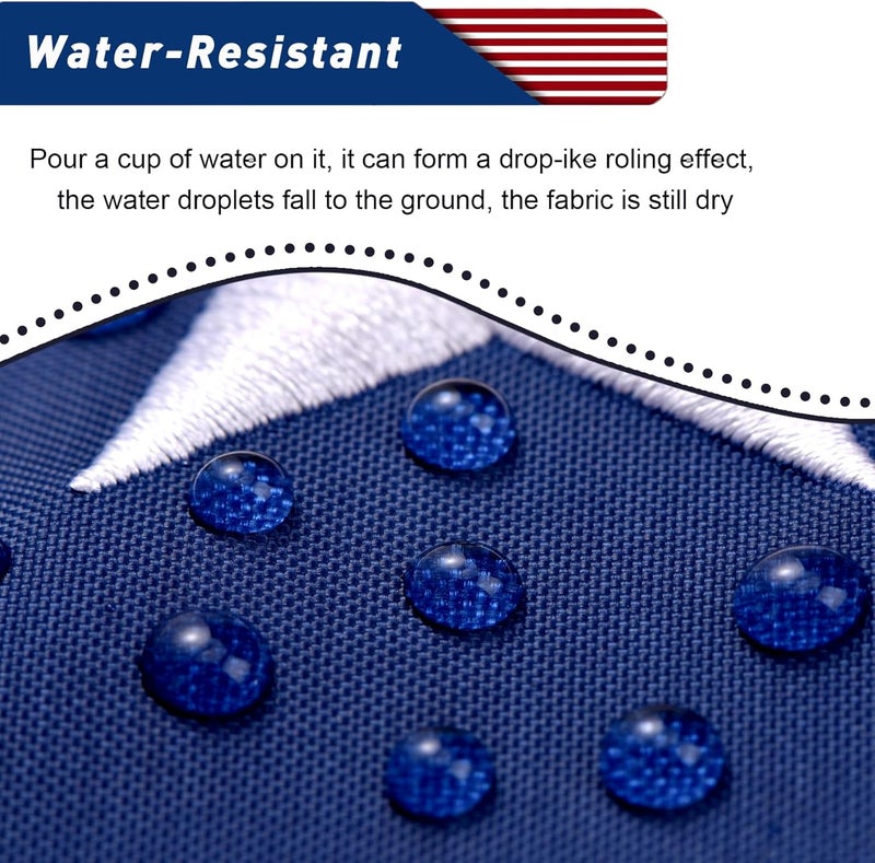 Cerbru 3x5 FT American Flags for Outside - Heavy Duty Polyester US Flag with Embroidered Stars & Sewn Stripes, Brass Grommets - Vibrant Outdoor USA Flags for All Weather - Image 5